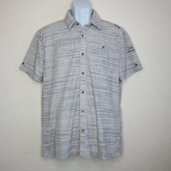 Eider* Men's Short Sleeve Button Down Straight Hem Single Chest Pocket Shirt~ XL - Picture 1 of 15